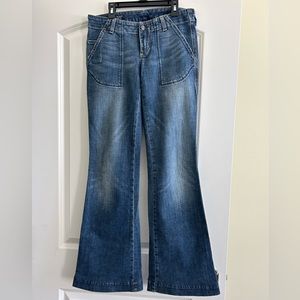 Citizens of Humanity wide leg stretch jeans